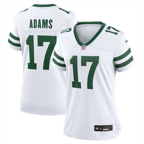 Women%27s New York Jets #17 Davante Adams White Stitched Jersey Dzhi->philadelphia eagles->NFL Jersey